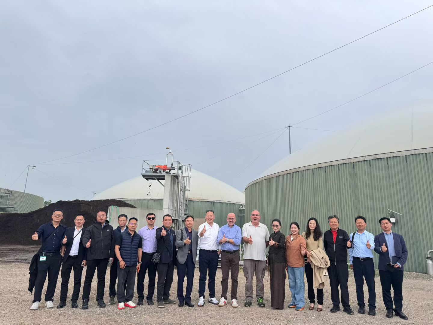 Yosun Environmental se une al viaje de estudios europeo de la Asociaci&oacute;n de la Industria de Protecci&oacute;n Ambiental de Suzhou: visita a la sede de CRI-MAN en Italia