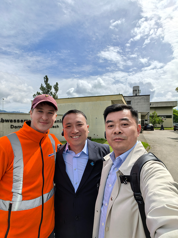 Visita a una antigua planta de tratamiento de aguas residuales