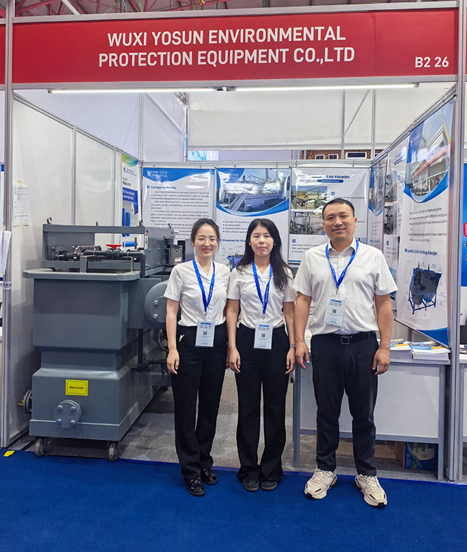 Yosun Environmental Equipment expone con éxito en Indo Water Expo & Forum 2026 en Yakarta
